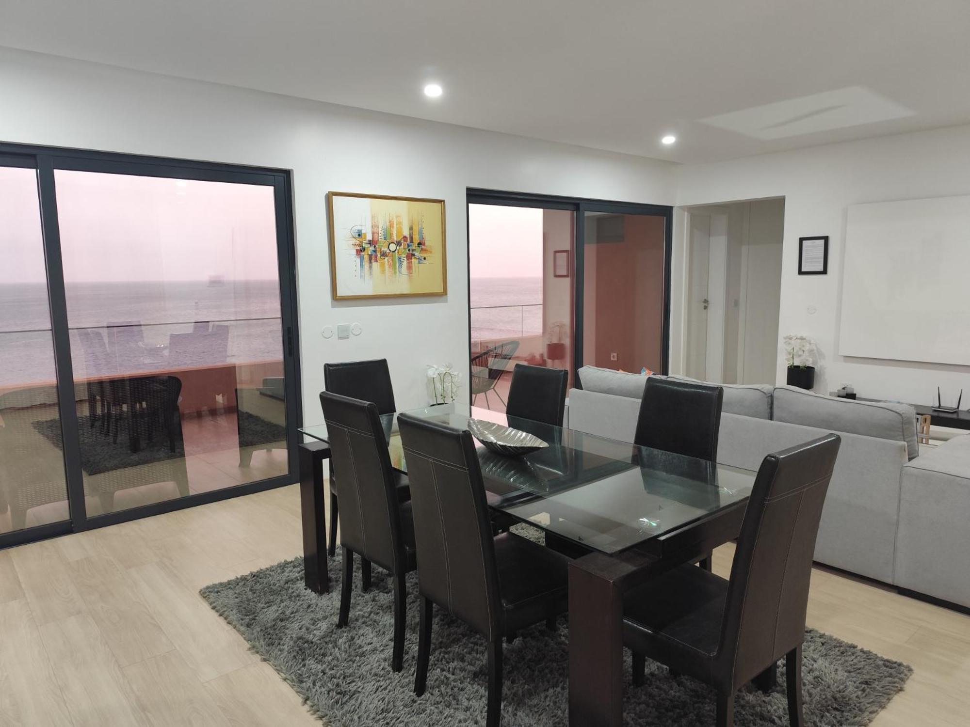 Ocean Mirror Apartment Praia Bagian luar foto